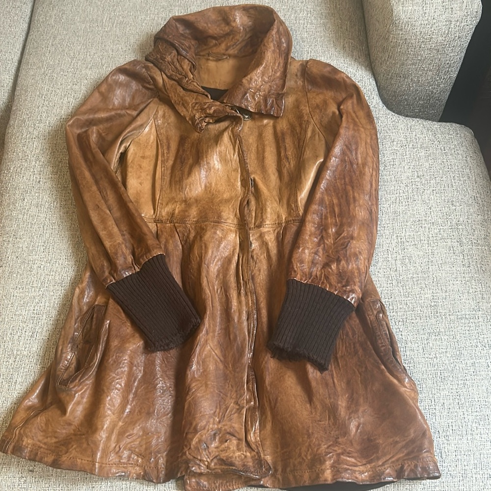 Giorgio Brato Leather Jacket